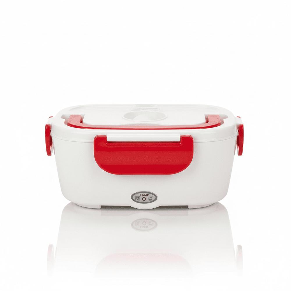 Lonchera Taper Electrico Portatil Calienta Comida Rojo