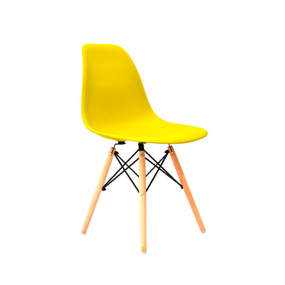 Silla De Comedor Diseño Eames Amarillo Ofideas