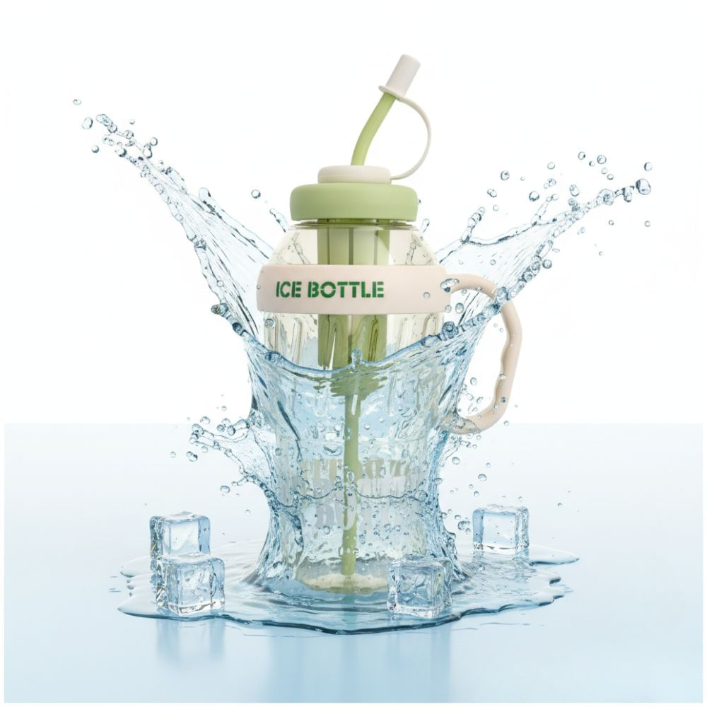 Tomatodo Deportivo Ice Botte con Sorbete Integrado 800ml - Verde