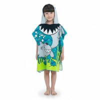 Toalla de Baño Tipo Capa con Capucha Unisex Diseño Aleatorio