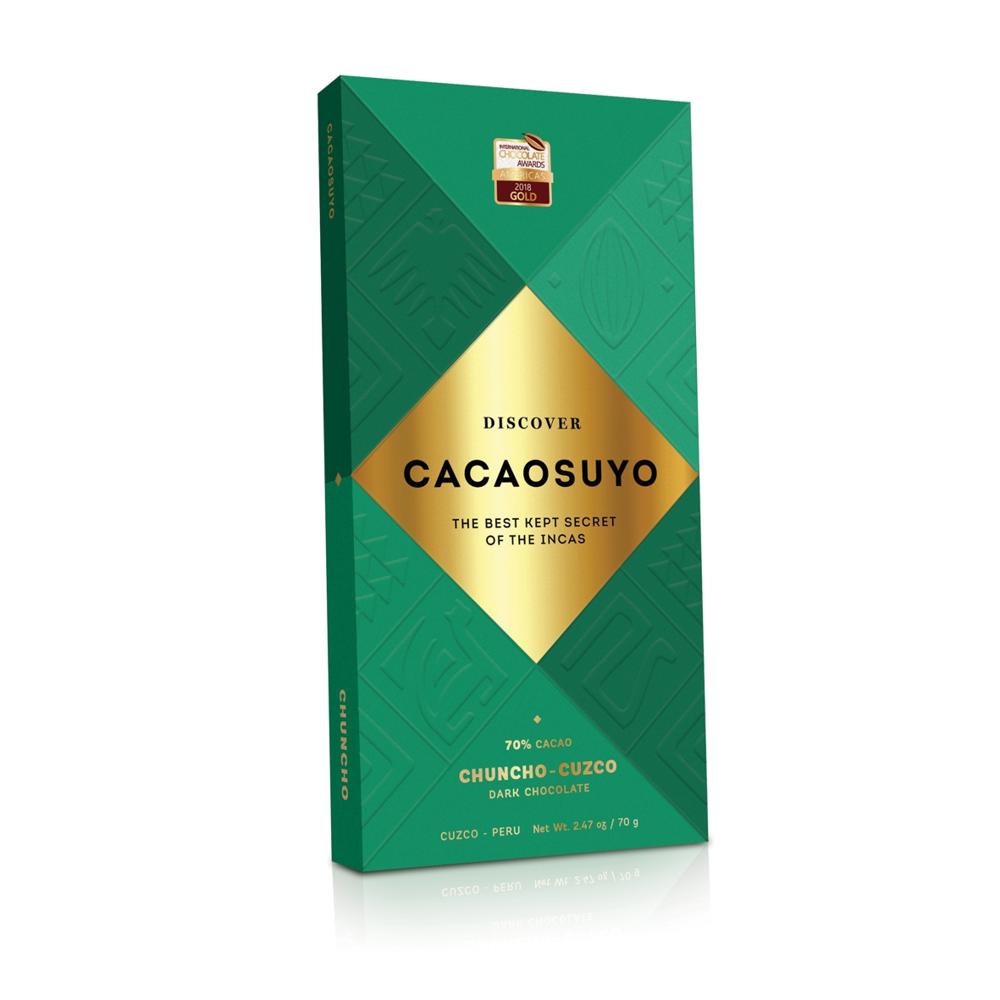 Chocolate Cacaosuyo Chuncho Cuzco 70% Tableta 70g