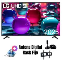 Televisor 65'' LG LED UHD 4K WebOS 65UA7300PSB 2025 - Ant - Rack Fijo