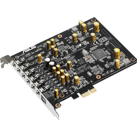 ASUS Xonar AE - Tarjeta de Audio Gaming PCIe 7.1 Canales con Sonido Surround HD y Placa de EMI 1376513-REG