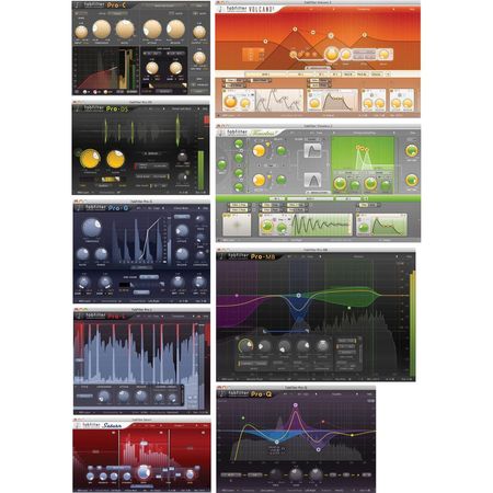FabFilter FX Bundle: Colección de 9 Plug-Ins para Mac y Windows 1091362-REG