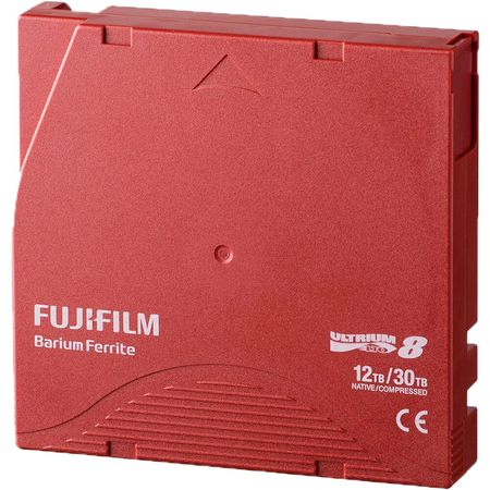 FUJIFILM LTO Ultrium 8 Cinta de Almacenamiento de 12TB - Capacidad Nativa de 12TB, Transferencias de 1662715-REG