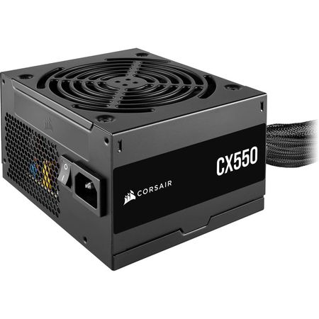 Fuente de Poder Corsair CX Series CX550 550W 80 PLUS Bronze ATX - 120mm Ventilador, 2 x PCIe, 3 x SA 1808743-REG