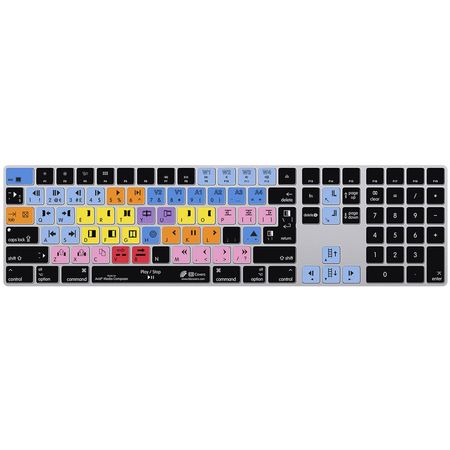 Cubierta de Teclado KB Covers para Avid Media Composer - Teclado Mágico de Apple con Teclado Numéric 1679787-REG
