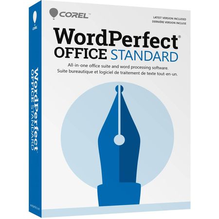 Corel WordPerfect Office Standard Agnostic (Windows, Caja con Código de Descarga) - Procesador de Te 1789151-REG