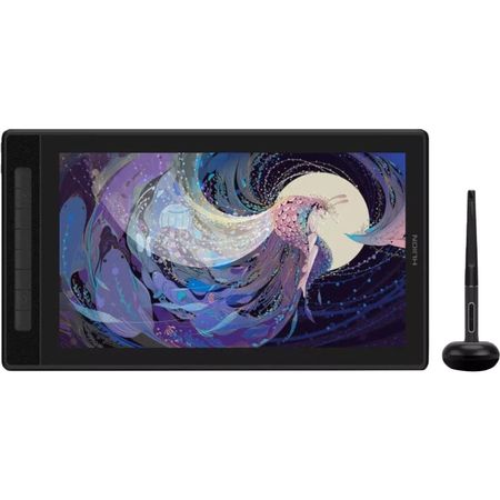 Huion Kamvas Pro 16 (2.5K) Pen Display (Plateado Frost) - Pantalla QHD 15.6