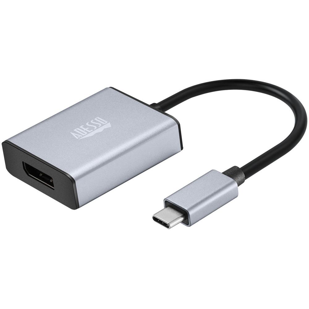 Cable Adaptador Adesso USB-C a DisplayPort 4K (5.9"")