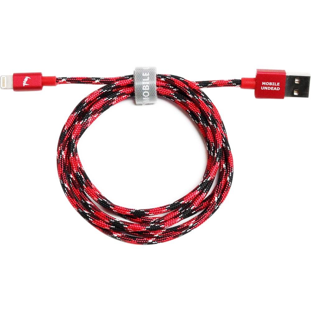 Cable Lightning a USB Tera Grand Mobile Undead MFi-Certificado (Vampiro, 5')