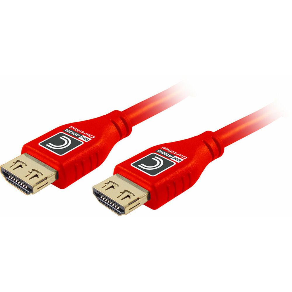 Cable HDMI Ultra Alta Velocidad con Ethernet Comprehensive MicroFlex Pro AV/IT Integrator (Rojo, 6')