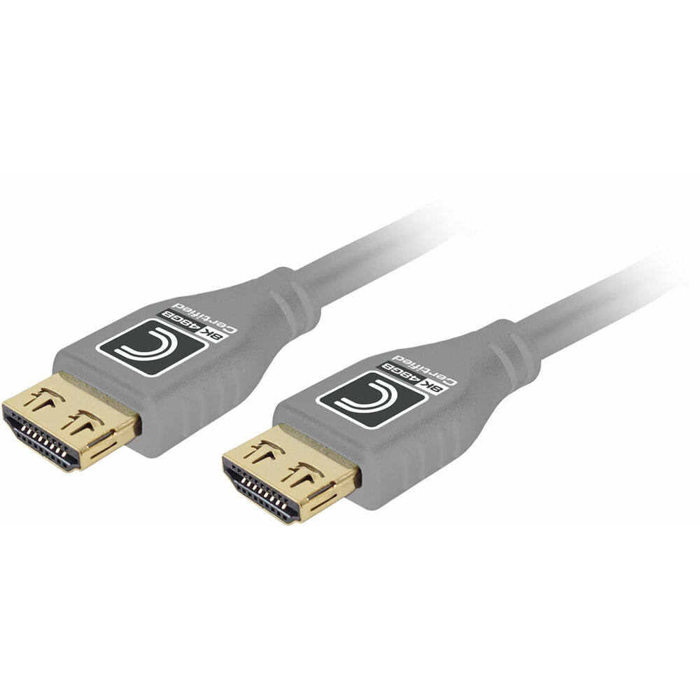 Cable HDMI Ultra Alta Velocidad con Ethernet Comprehensive MicroFlex Pro AV/IT Integrator (Gris Graf