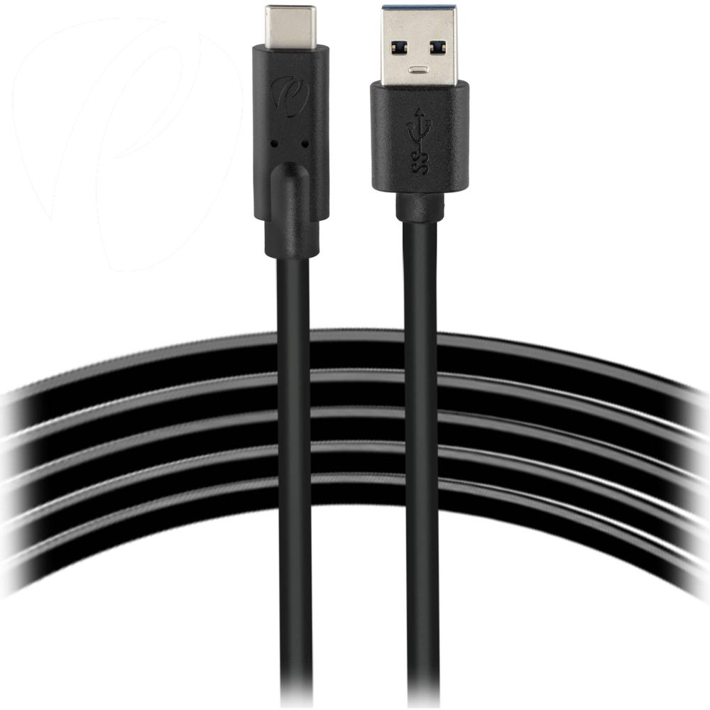 Cable Pearstone 16.4' USB 3.2 Gen 1 Tipo-C a Tipo-A - Conector Reversible, Velocidades de Transferen