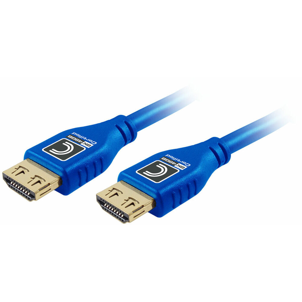 Cable HDMI Ultra Alta Velocidad con Ethernet MicroFlex Pro AV/IT (Azul Frío, 3') - Soporta 8K/120, H