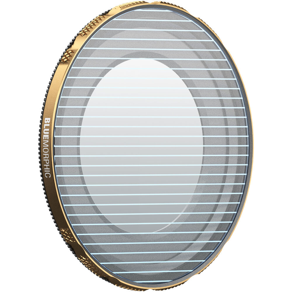 Filtro BlueMorphic PolarPro LiteChaser Pro para iPhone 13 y 14 Pro/Pro Max - Produce destellos anamó