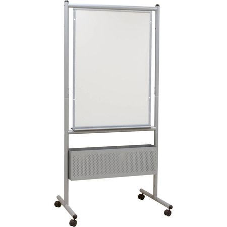 Caballete Ajustable Best Rite 785P con Marco Plateado y Superficie Magnética de Acero Porcelánico 689743-REG