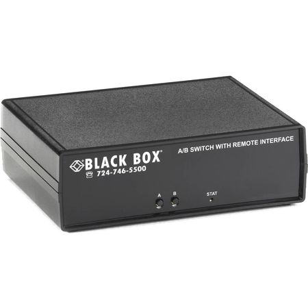 Interruptor Black Box SW1040A Cat6 A/B - Soporta velocidades de hasta 10 Gb/s, control manual, contr 1611244-REG