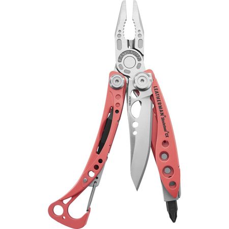 Leatherman Skeletool CX Multi-Herramienta (Acabado Guava, Empaque  ) - Compacta y Ligera, Cuch 1802718-REG