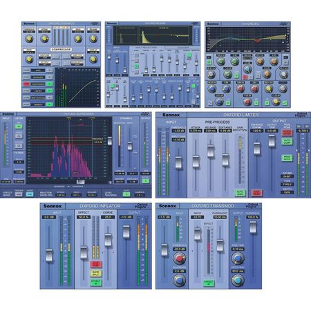 Sonnox Elite Bundle: Plug-Ins de Mezcla de Audio (HD-HDX) con TransMod, Dynamics, Inflator, SuprEsse 1773343-REG