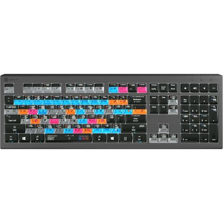 Teclado Retroiluminado Logickeyboard ASTRA 2 para Diseñadores Gráficos de Adobe (Mac, Inglés US) - C 1644096-REG