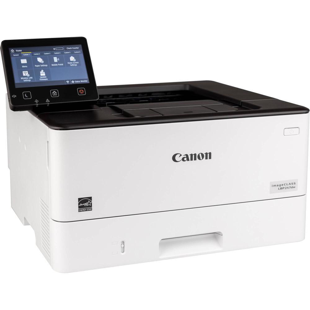 Impresora Láser Canon imageCLASS LBP247dw - 42 ppm, 1200 x 1200 dpi, Conectividad USB, Ethernet y Wi