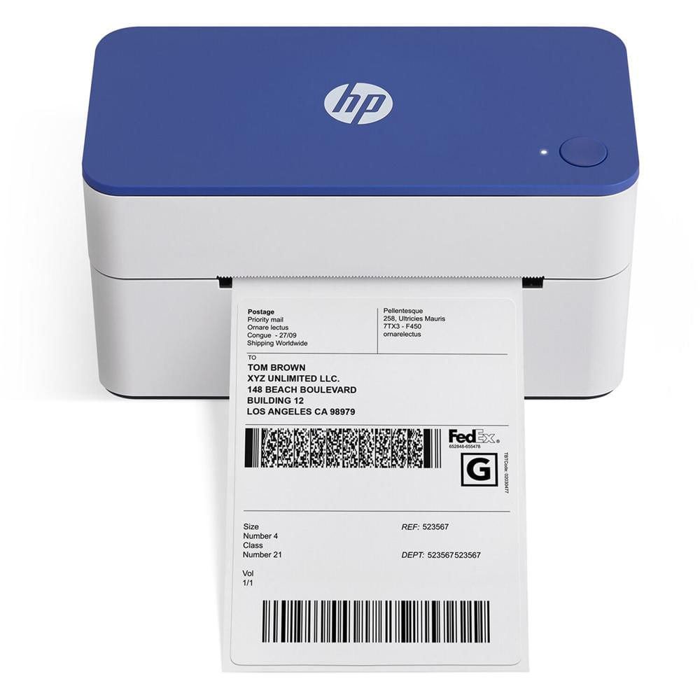 Impresora de Etiquetas HP KE103 - Tecnología de Impresión Térmica Directa, USB, 300 dpi, Velocidad d