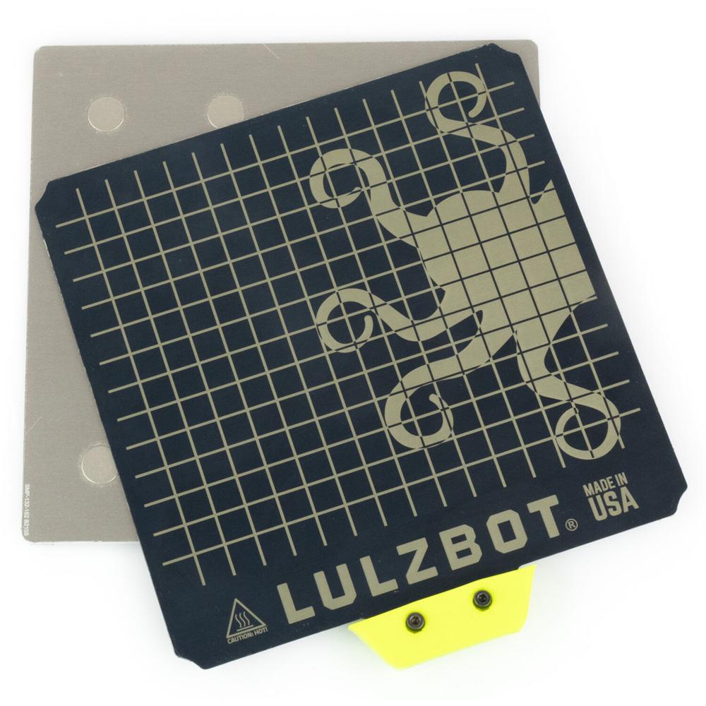 LulzBot Mini 2/SK 289 Cama Flex Magnética para Impresoras 3D LulzBot - Área de Impresión 6.7 x 6.7"",