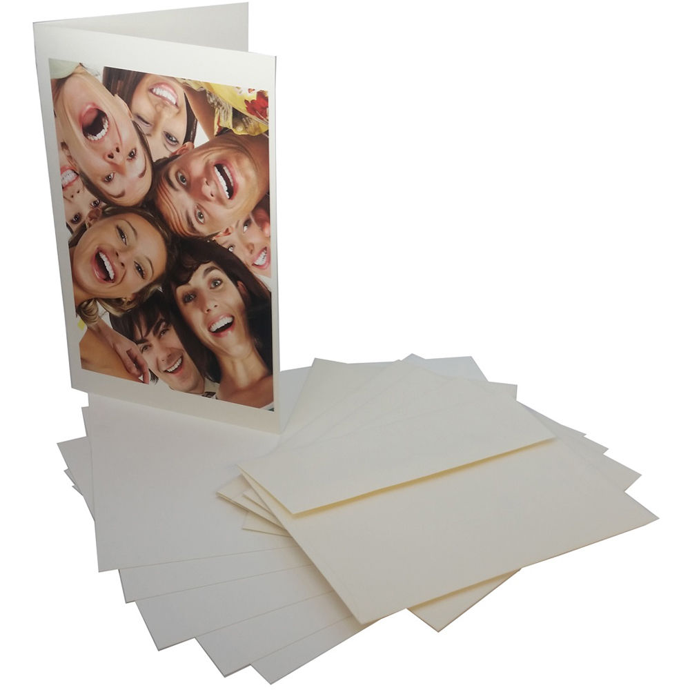 Tarjetas y Sobres Premier Imaging Art Smooth Hot Press 325 (10 x 7"", Paquete de 100)
