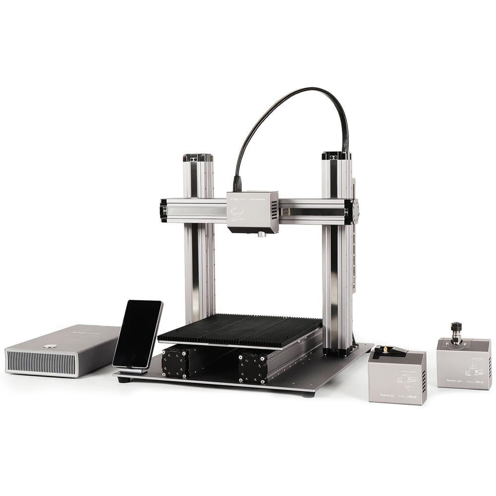 Snapmaker 2.0 A250 Impresora 3D Modular 3-en-1: Impresión 3D, Grabado Láser y Fresado CNC