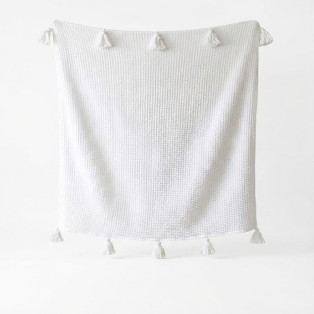 Manta Aura Perla Confort y Elegancia 195x250 cm Zalmohadas