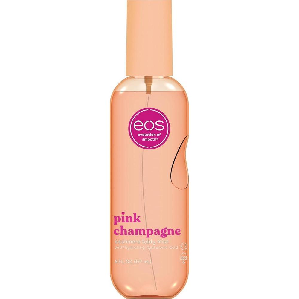 eos Spray corporal de cachemira, fragancia champán rosa y aloe vera