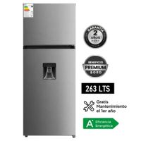 Refrigeradora Bord 263LT Inverter REINV263NFSD-M con Dispensador de Agua
