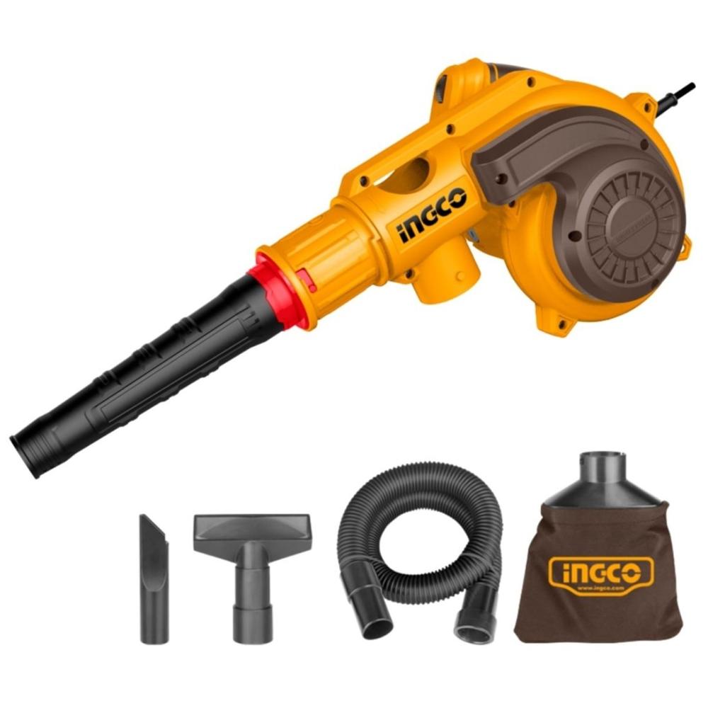 Sopladora Aspiradora 800W + Accesorios INGCO AB8038