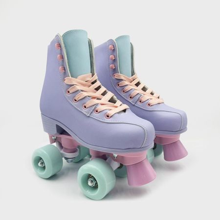 Patines Clasicos Para Niñas Circus Pasteles Talla 34