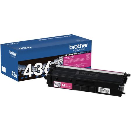 Cartucho de Tóner Magenta Brother TN436M de Alto Rendimiento para Impresoras HL-L8360CDW, HL-L8360CD 1333329-REG