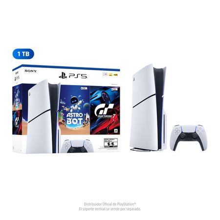 Consola PS5 Standard 1TB Astro Bot + Gran Turismo 7