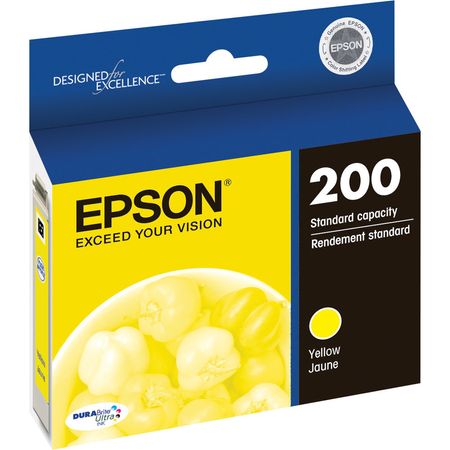 Cartucho de Tinta Epson 200 (Amarillo) para Impresoras XP-200, XP-300, XP-310, XP-400, XP-410, WF-25 860523-REG