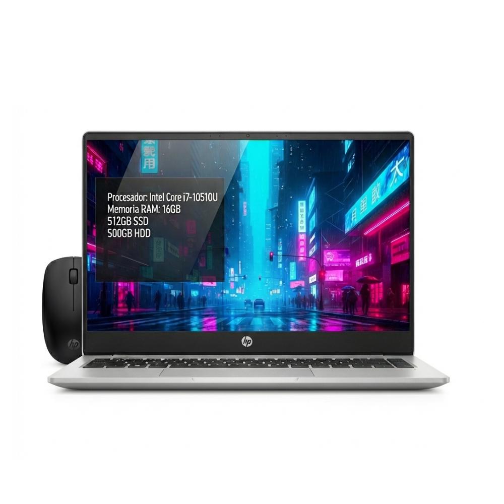 ProBook 440 G7  Core i7-10510U 1.8GHz 16GB RAM 512GB SSD - REACONDICIONADO