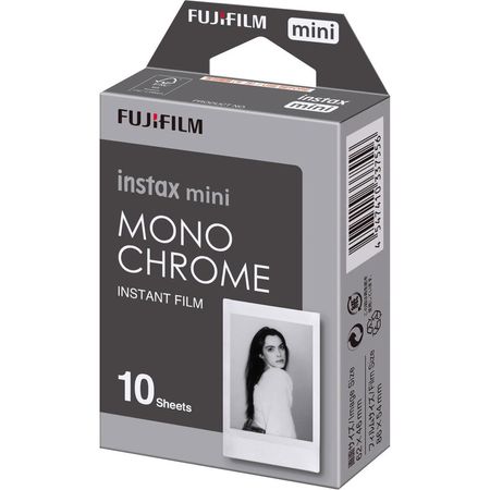 FUJIFILM INSTAX MINI Monochrome Instant Film (10 Exposures) 1291092-REG