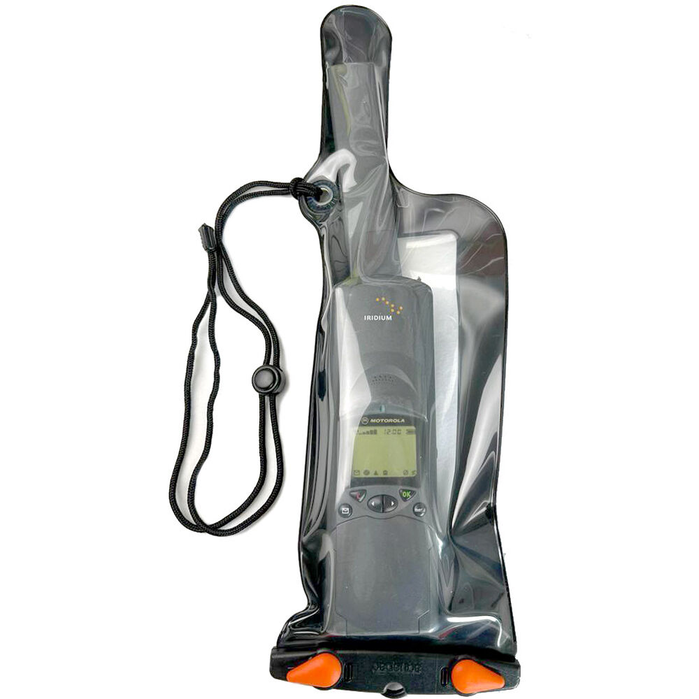 Funda Aquapac 340 para Teléfonos Satelitales - Compatible con Iridium 9555, Inmarsat Isat y Similare