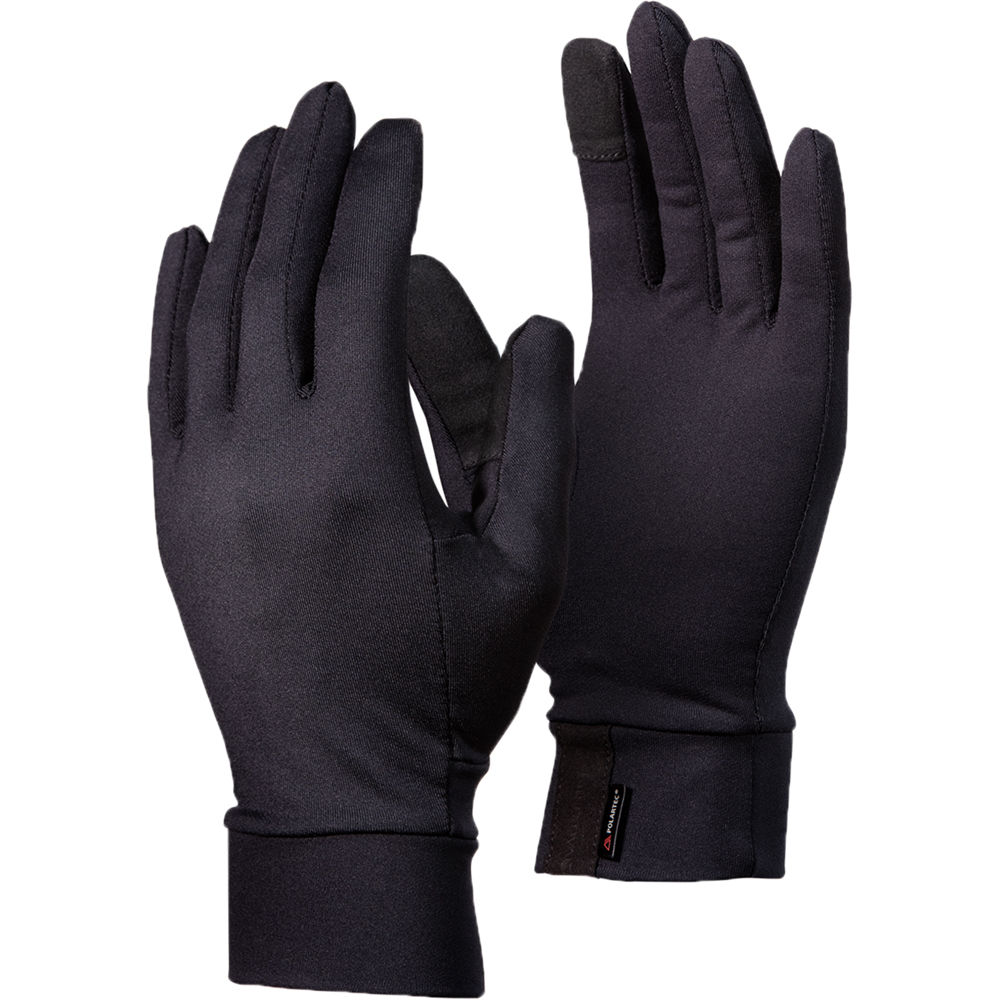 Guantes de Fotografía Vallerret Power Stretch Pro Liner (XXL, Negro) - Protección Adicional en Clima