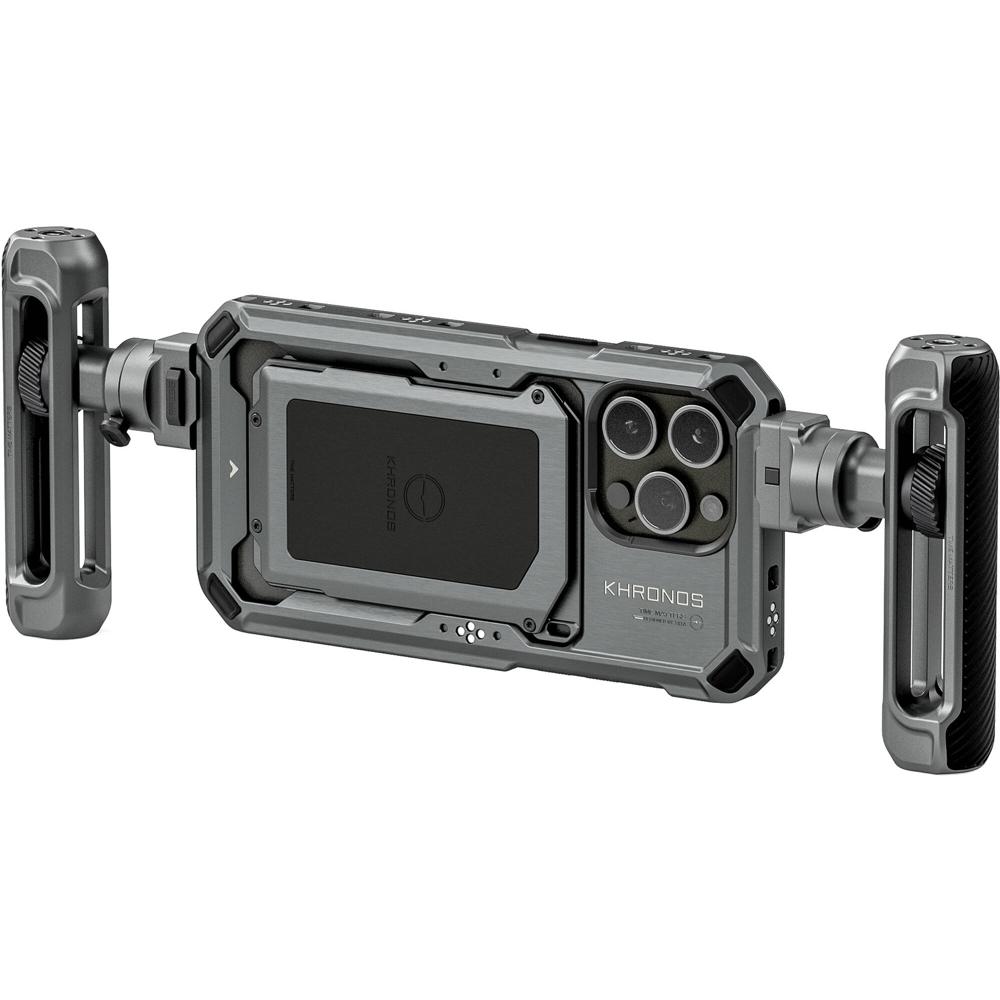 Kit Ligero Tilta Khronos para iPhone 15 Pro Max (Gris Espacial) - Ideal para Filmación Móvil, Incluy