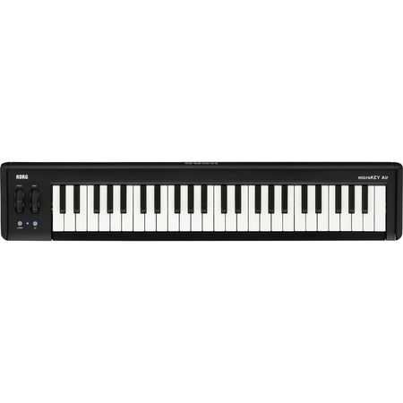 Korg microKEY AIR-49: Controlador MIDI Bluetooth con 49 Teclas Mini Sensibles a la Velocidad y Conex 1198373-REG