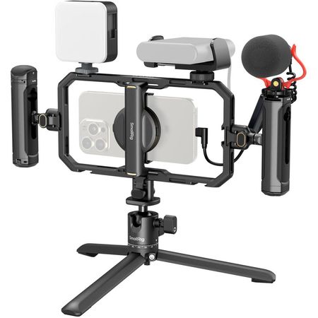 Kit de Video Todo en Uno SmallRig para Creadores de Smartphone (Edición Pro Rápida) - Compatible con 1846413-REG