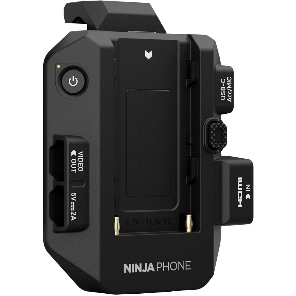 Atomos Ninja Phone Video Co-Processor: Grabación Profesional en 10-Bit, Monitoreo en iPhone y Codifi