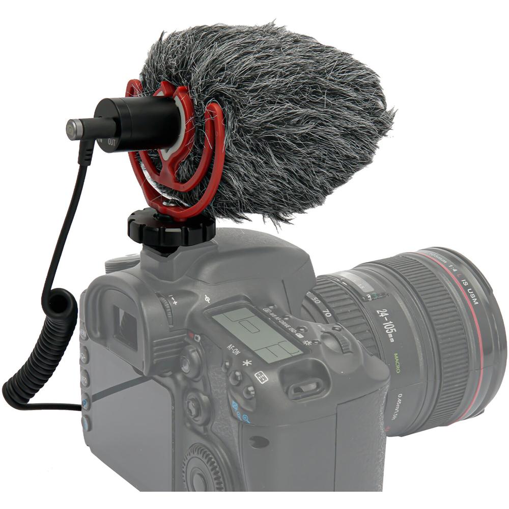 ANDYCINE M1 PRO: Micrófono Shotgun Compacto para Periodistas Móviles y Vloggers - Compatible con Cám