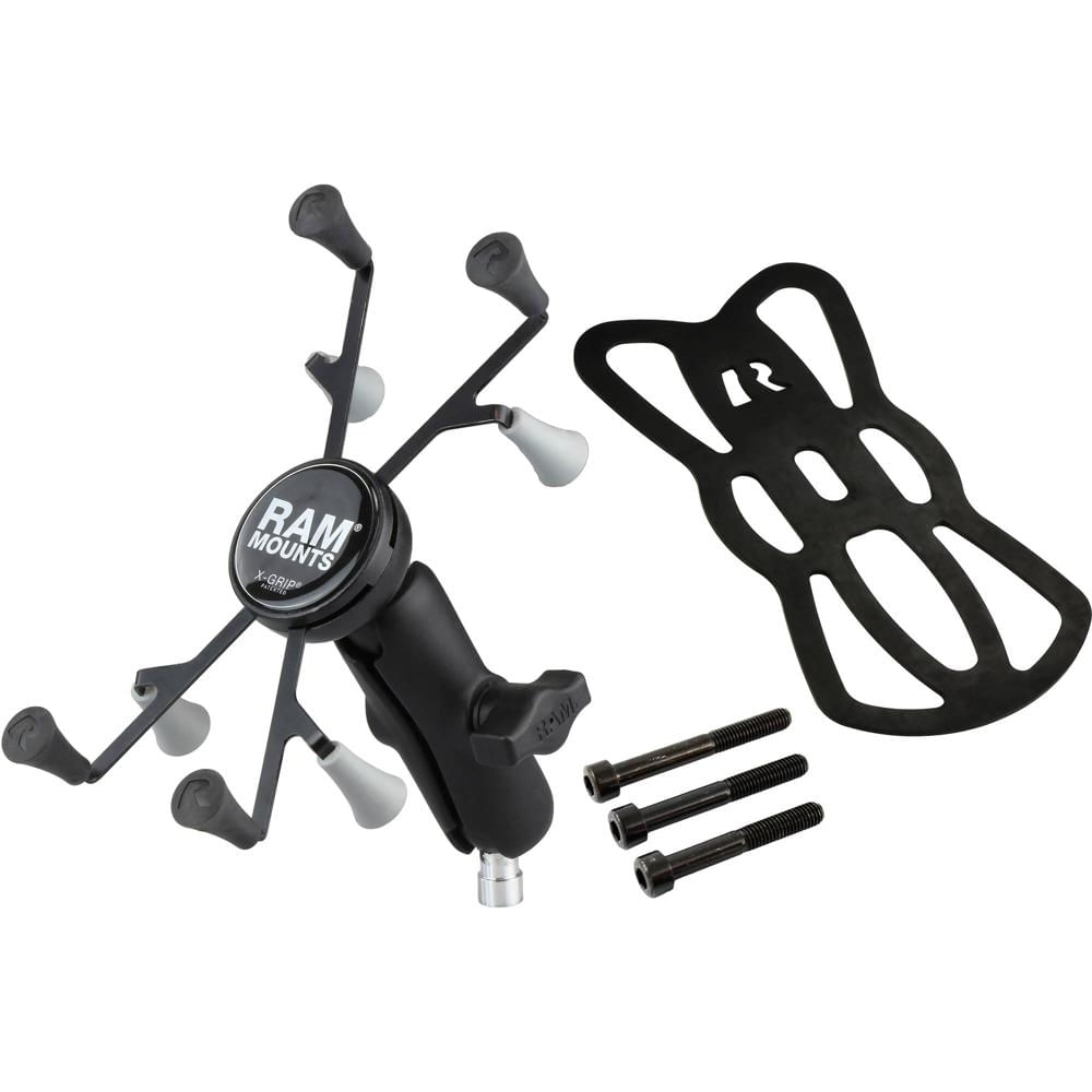 Base para Motocicleta RAM MOUNTS M8 con X-Grip para Tablets de 7""
