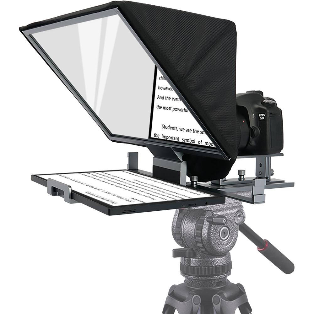 ANDYCINE T16: Teleprompter Plegable para Cámaras y Smartphones con Soporte para Monitores de hasta 1