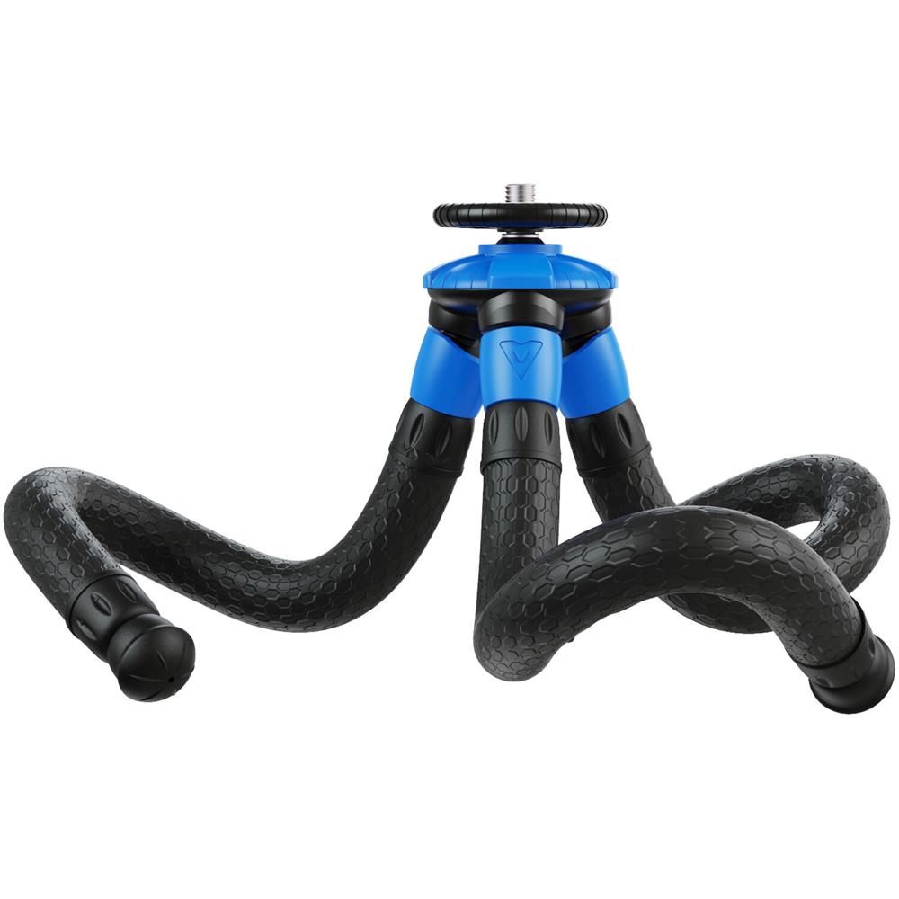 Apexel Trípode Gorillas para Smartphones y Cámaras DSLR - Soporte Flexible, Clip Plegable y Cabeza R